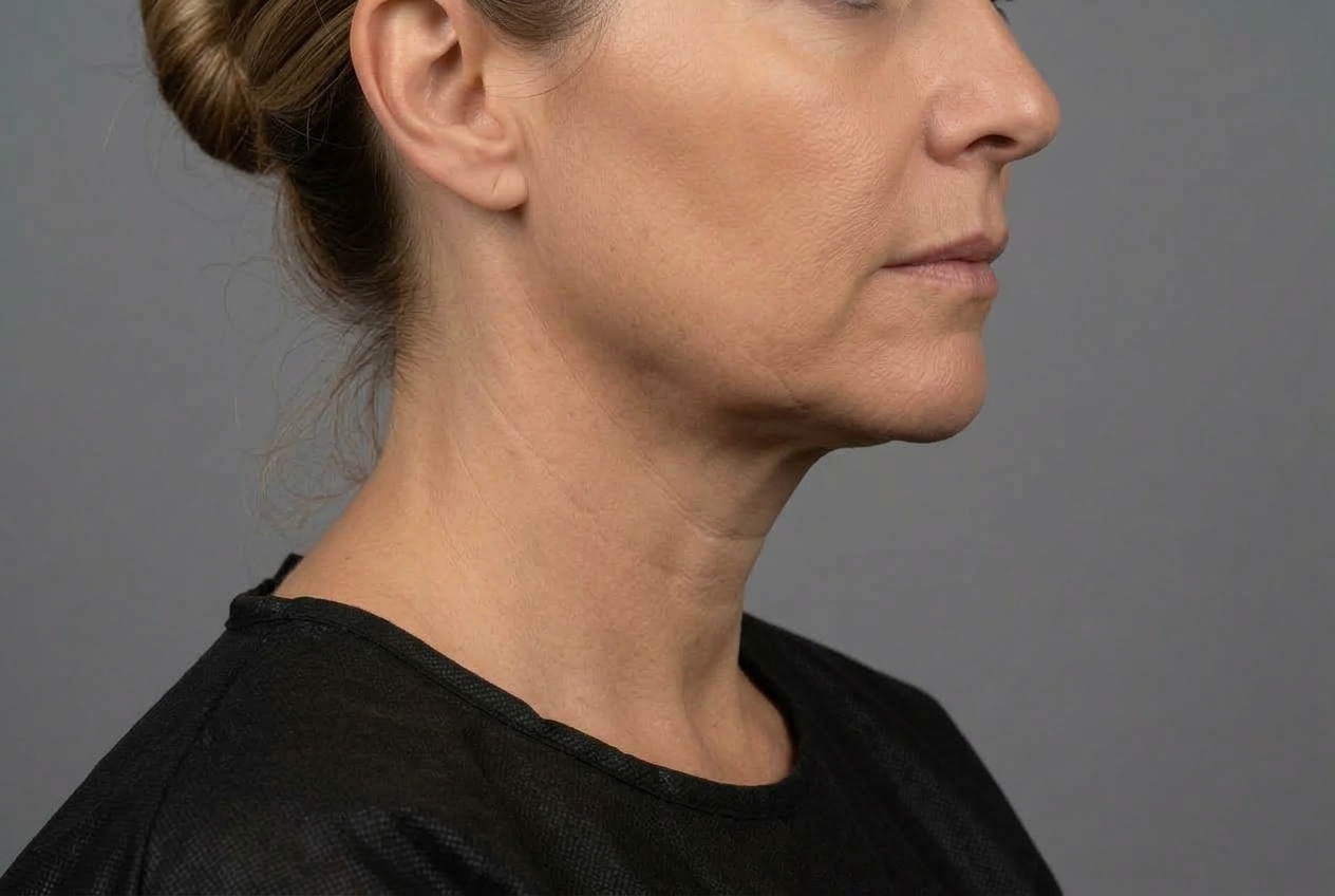 Illustrative image of skin after Endolaser 1470nm Sub-Dermal Optical Lift